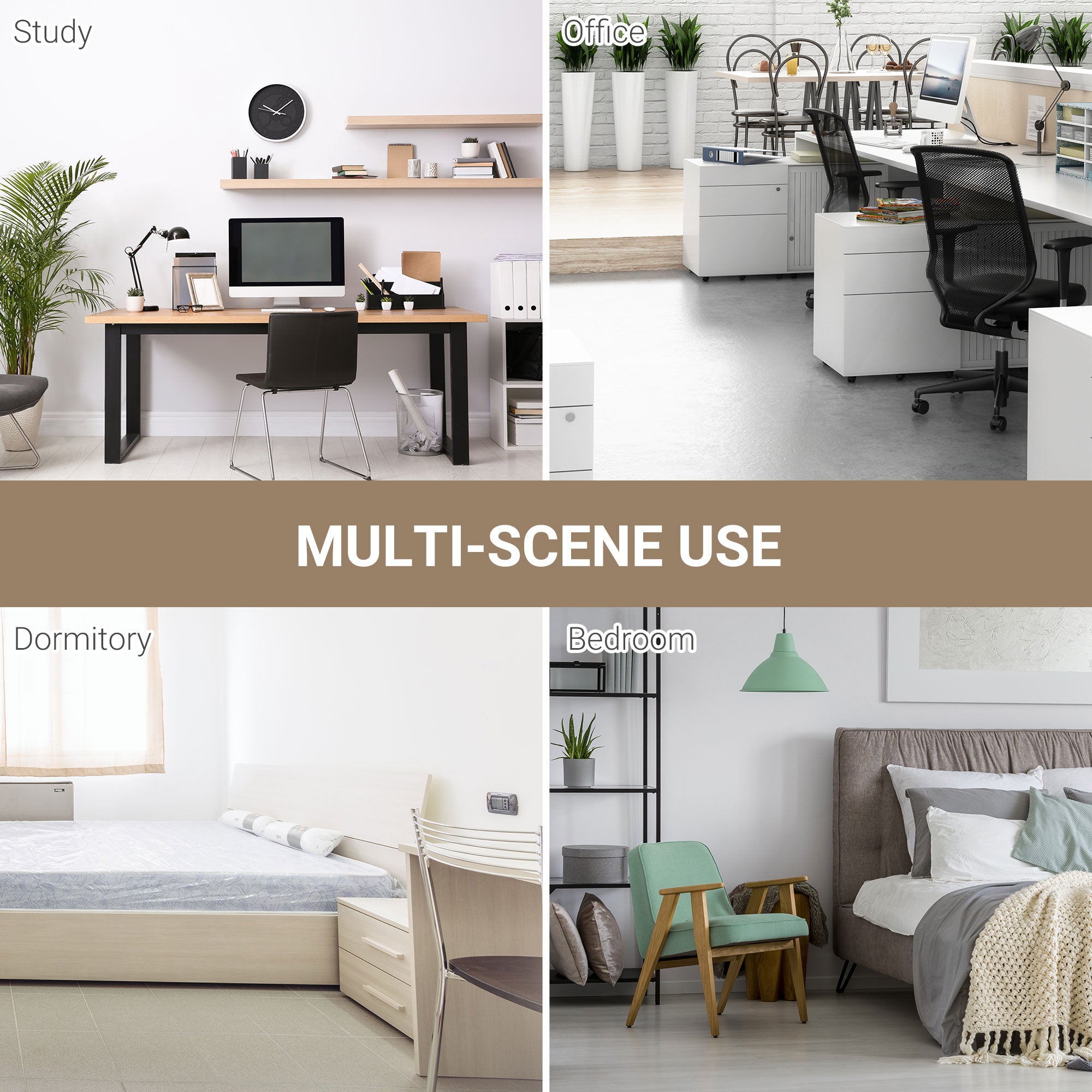 Kozy Computer Desk, Writing Table, 120 x 60 x 76cm Workstation for Home Office, Study with Metal Frame, Simple Assembly, Black