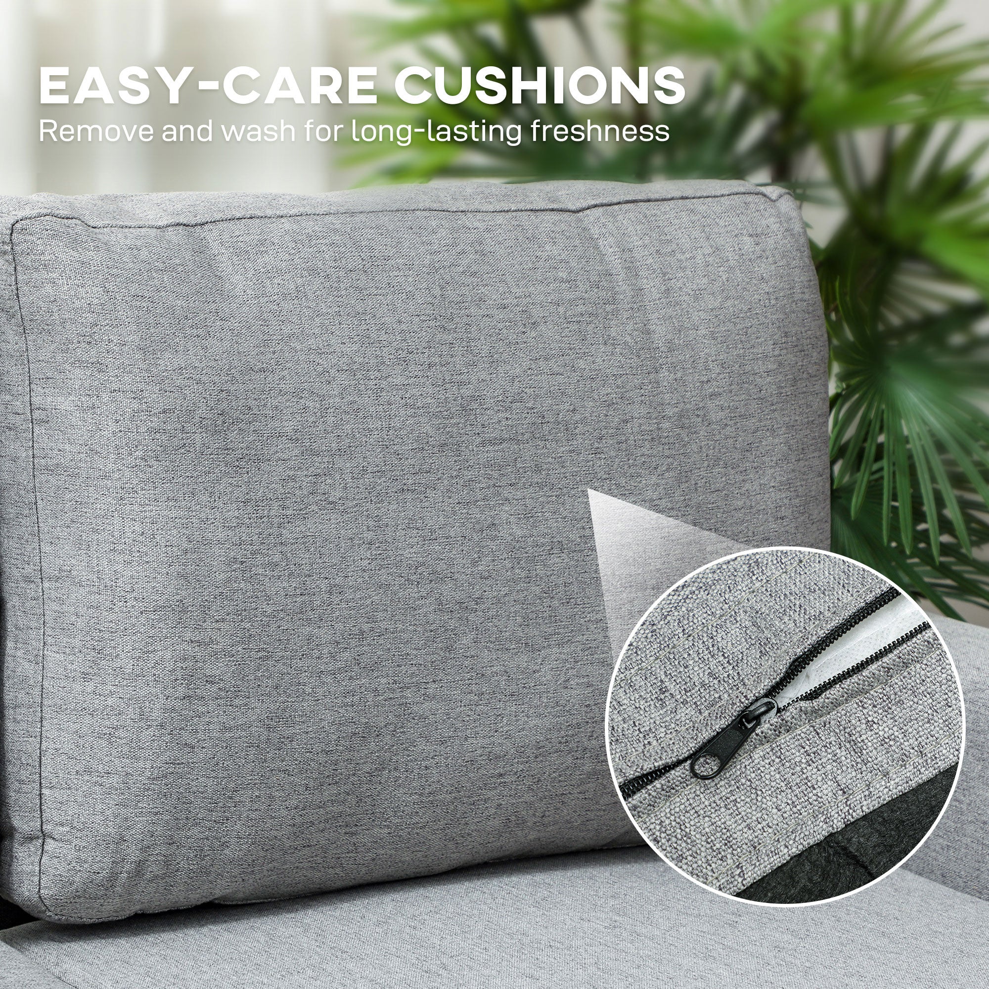 Kozy Three-Seater Storage Sofa Bed - Grey