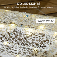 Kozy - 170 LED Light Reindeer and Sleigh Christmas Decoration