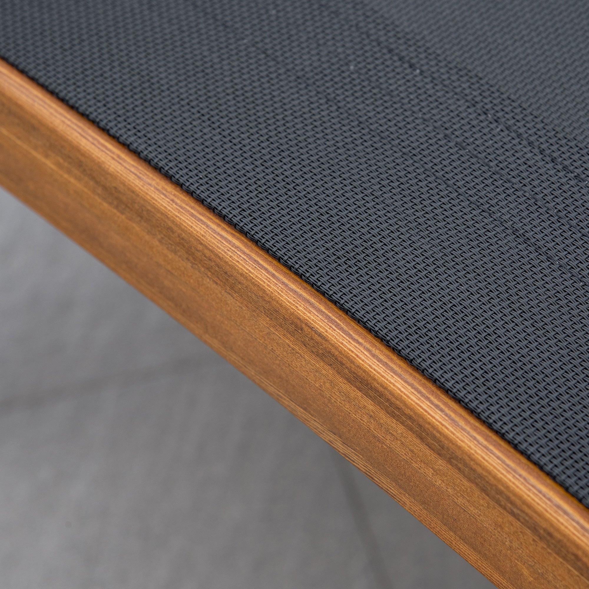 Kozy Ergonomic Patio Lounge Chair Wooden Outdoor Chaise w/ 3 Adjustable Back and Removable Headrest Pillow for Garden Black