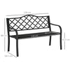 2-Seater Garden Bench Antique Loveseat for Yard, Lawn, Porch, Patio