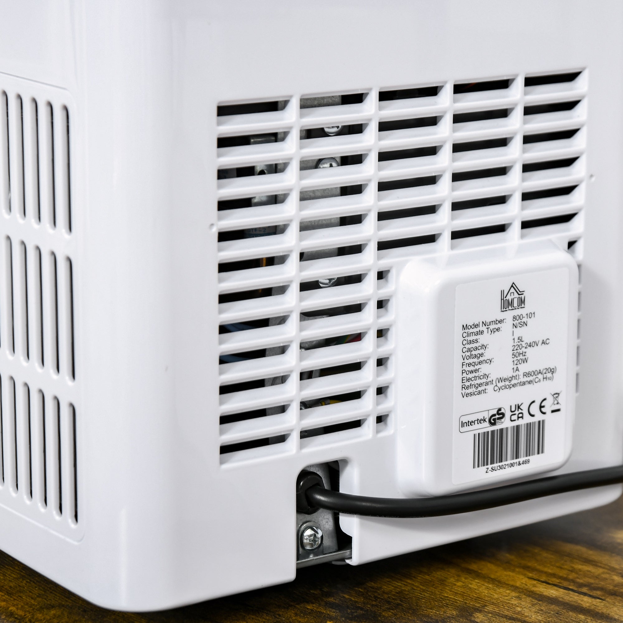 Kozy Ice Maker Machine, 1.5L Countertop Ice Cube Maker with Self-Cleaning, 9 Cubes Ready in 8 Mins, 12kg in 24 Hrs, No Plumbing with Basket, White