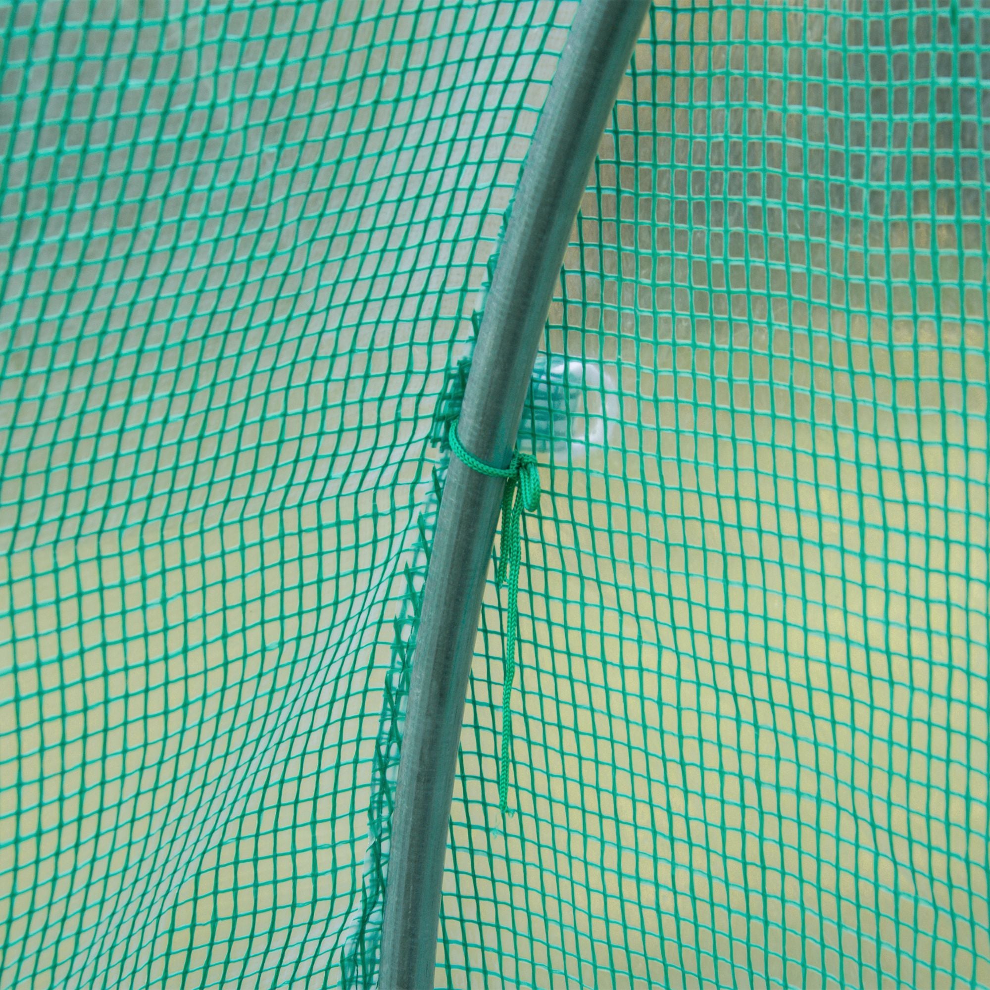 Kozy 3 x 2 x 2m Greenhouse Replacement Cover ONLY Winter Garden Plant PE Cover for Tunnel Walk-in Greenhouse with Roll-up Windows Door Outdoor, Green