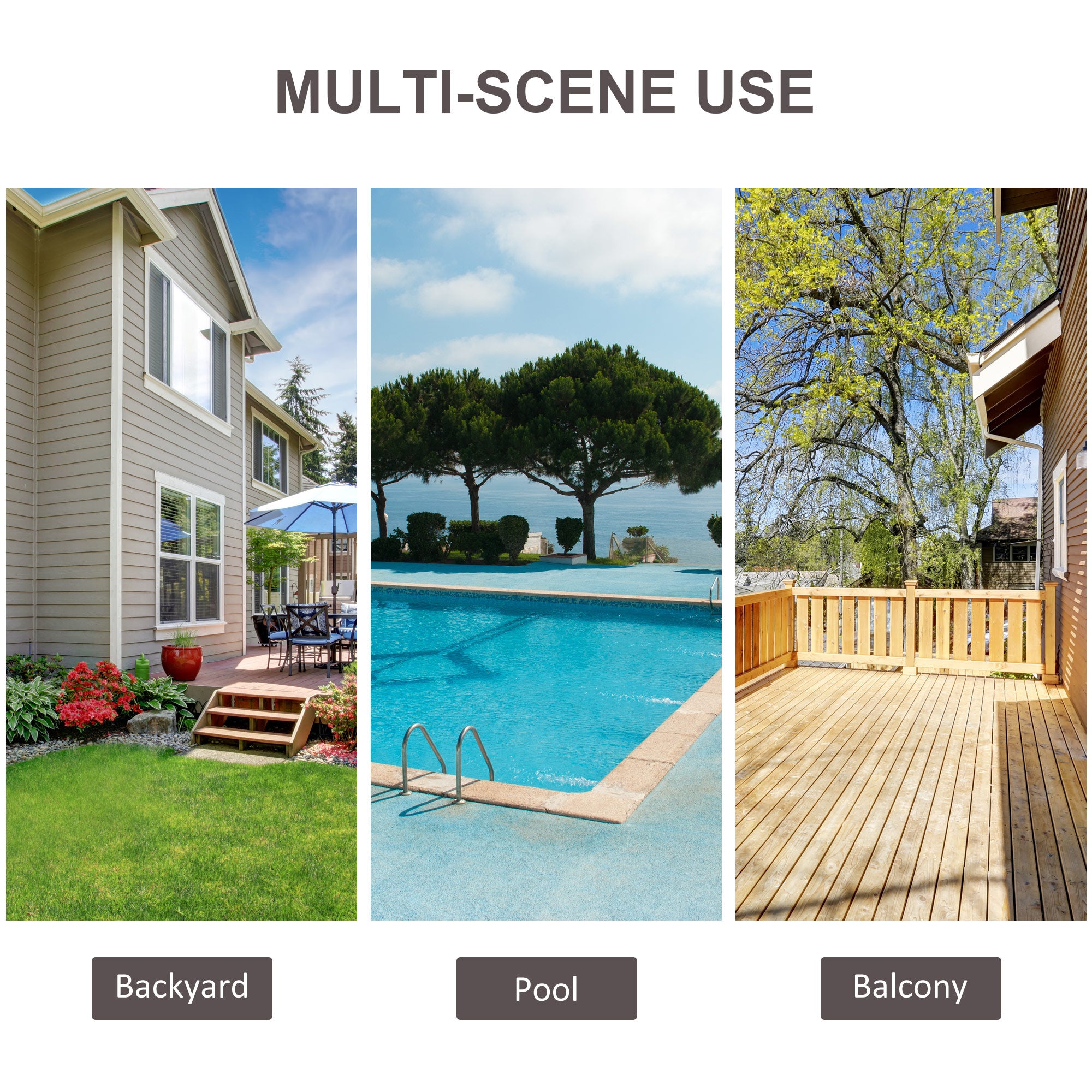 Kozy 3 Pieces Rattan Bistro Set, Wicker Garden Furniture Set with Glass Top Coffee Table and Chairs, Thickened Washable Cushions for Outdoor, Patio, Balcony, Grey