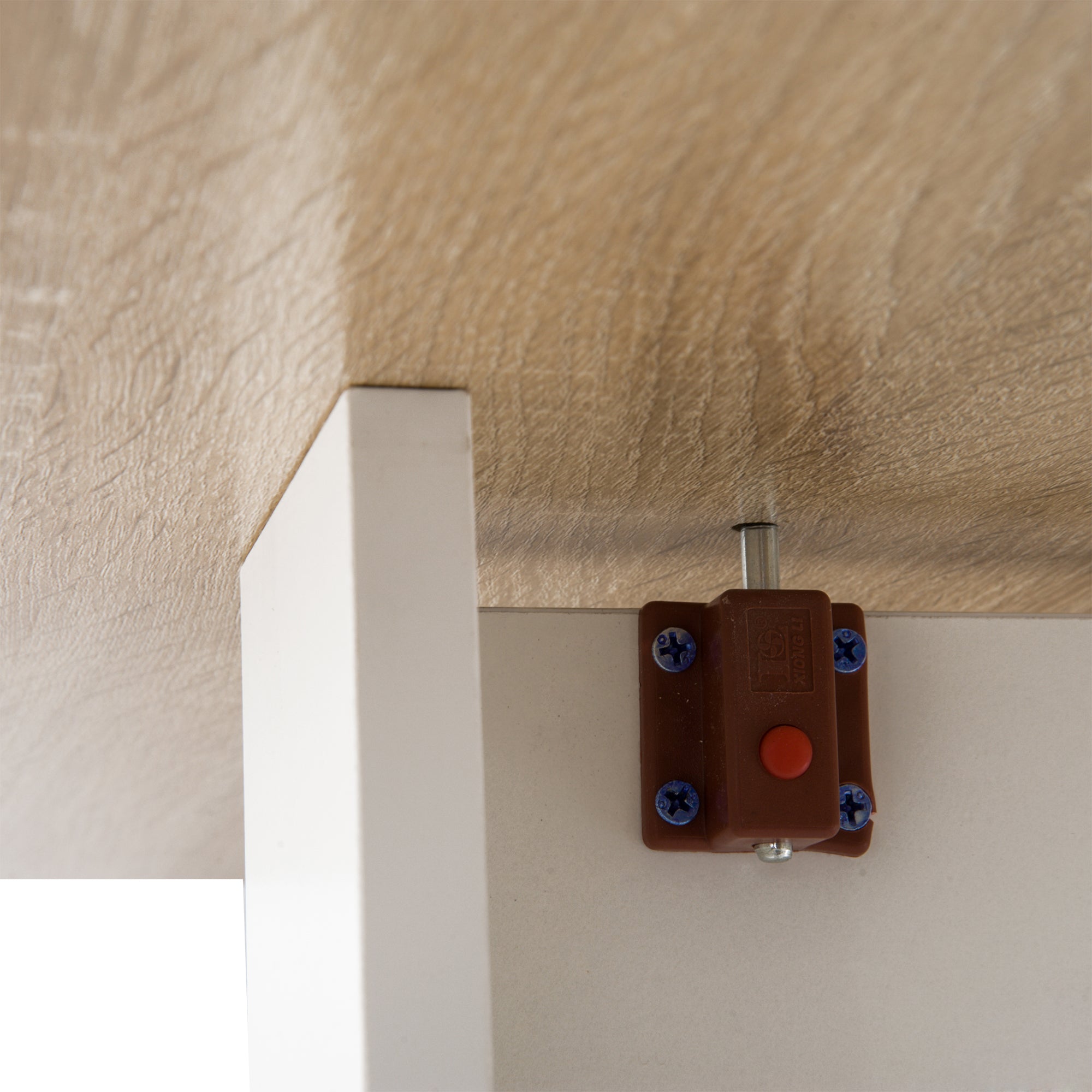 Kozy Wooden Folding Dining Table Writing Computer Desk PC Workstation Space Saving Home Office Oak & White