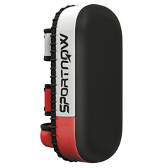 SPORTNOW Kick Shield for Martial Arts Training, Thick Padding, for Muay Thai, Karate, Taekwondo, Kickboxing, Black | Aosom UK