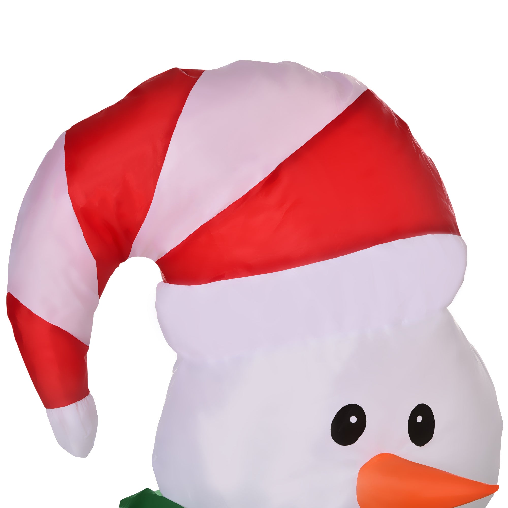 HOMCOM Inflatable Christmas Snowman 120 cm W/LED Lights