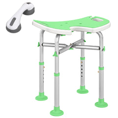 Kozy - 39-51.5cm 'U' Seat Padded Shower Stool - Green