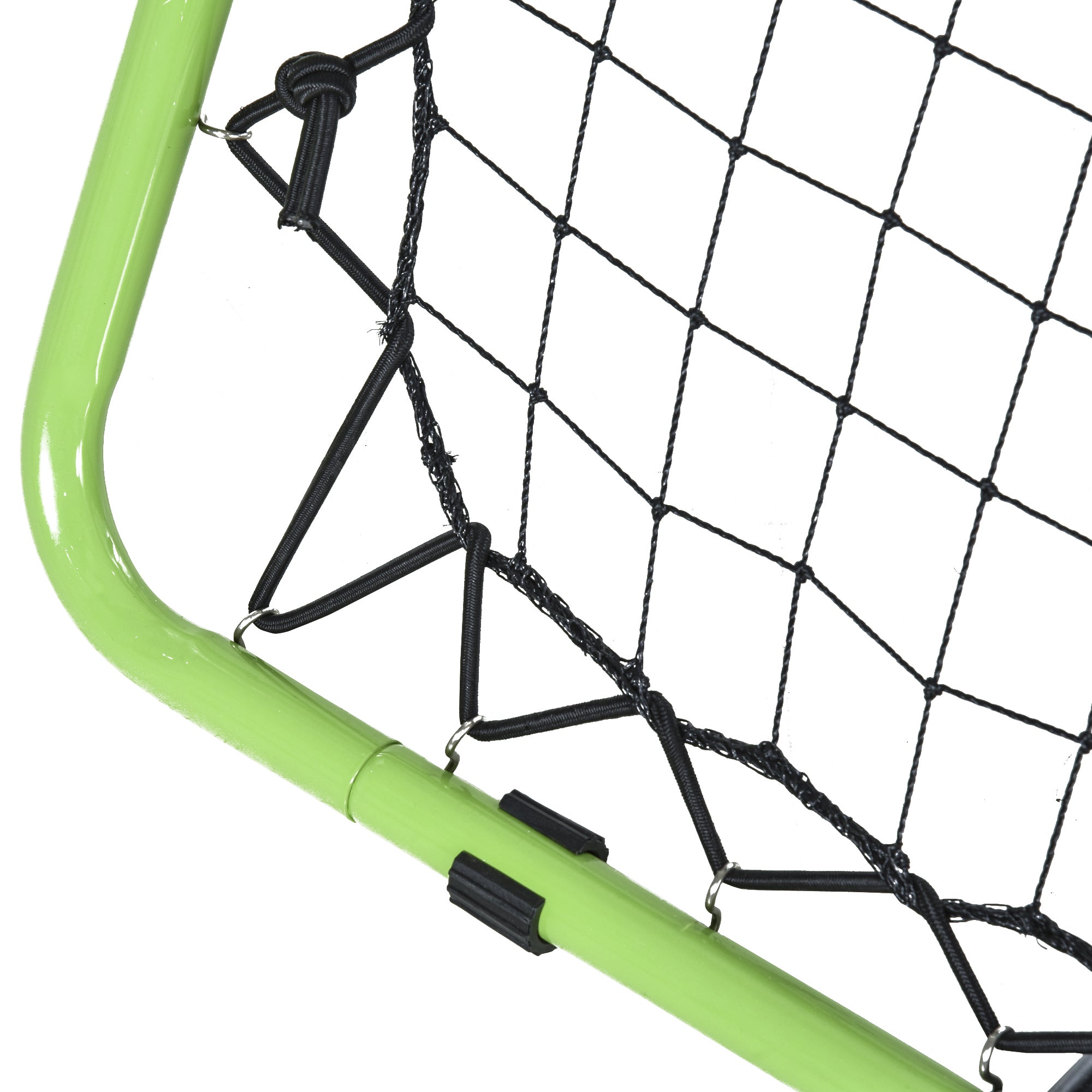 Kozy Football Training Net, Soccer Kickback Target Goal Both Side Rebounder Net, Adjustable Angle Goal Training Set for Kids and Children to Practice in Playground, Backyard