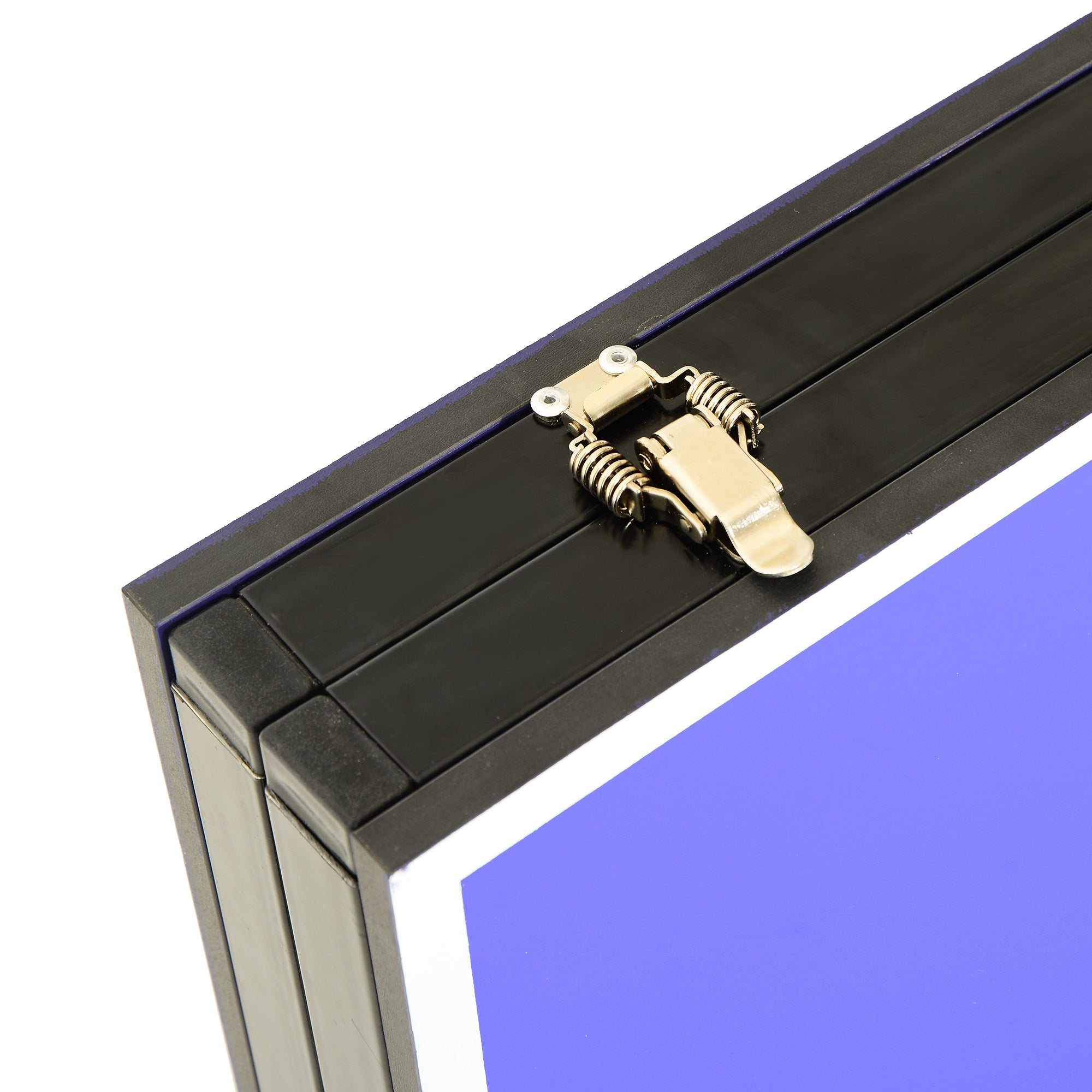 Kozy Folding 5ft Mini Compact Table Tennis Top Ping Pong Table Set Professional Net Games Sports Training Play Blue