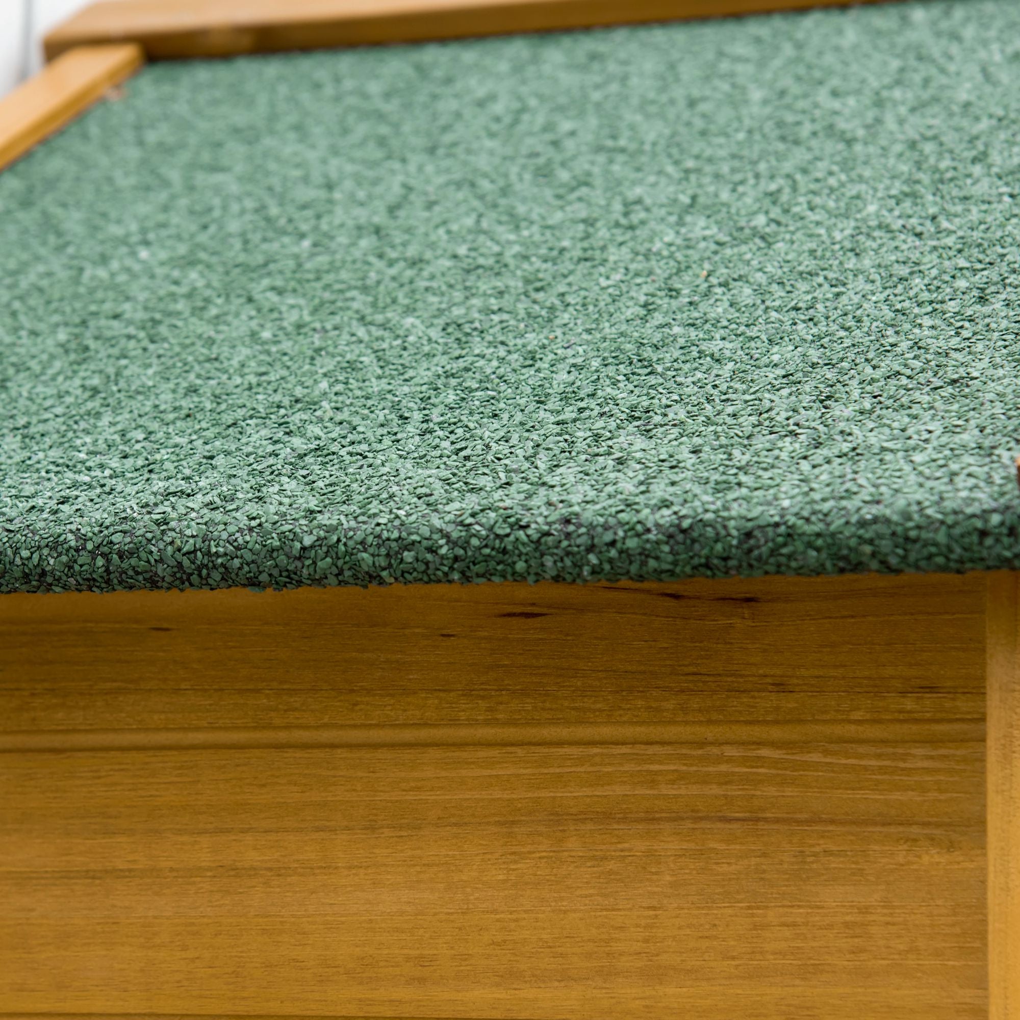 Kozy Wooden Garden Storage Shed Utility Gardener Cabinet w/ 3 Shelves and 2 Door, 191.5cm x 79cm x 49cm, Natural wood effect