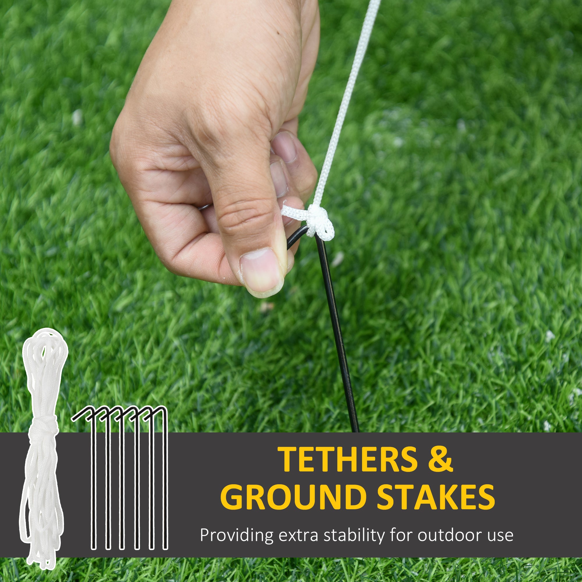 Kozy 8ft Inflatable Christmas Penguin Holding Candy Cane Blow Up Outdoor Decoration with LED Lights for Holiday