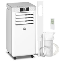 Kozy 7000 BTU Air Conditioning Unit, 3-in-1 Portable Air Conditioner, Dehumidifier, Cooling Fan with Remote Control, LED Display, 2 Speeds, 24H Timer, Window Venting Kit, 15m²