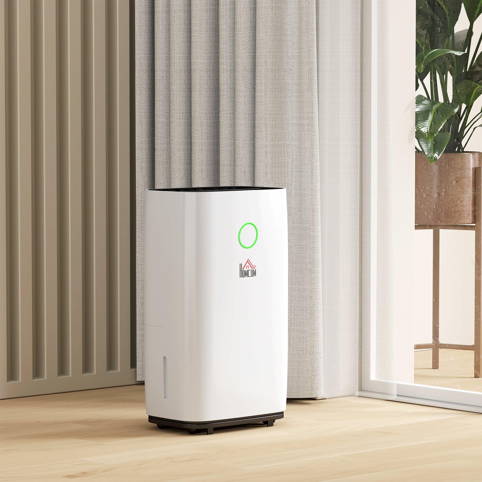 Kozy 20L/Day Portable Dehumidifier for Home, with LED Screen, Sleep Mode, 24H Timer, 4L Water Tank, Electric Air Dehumidifier for Damp Laundry Bedroom Basement