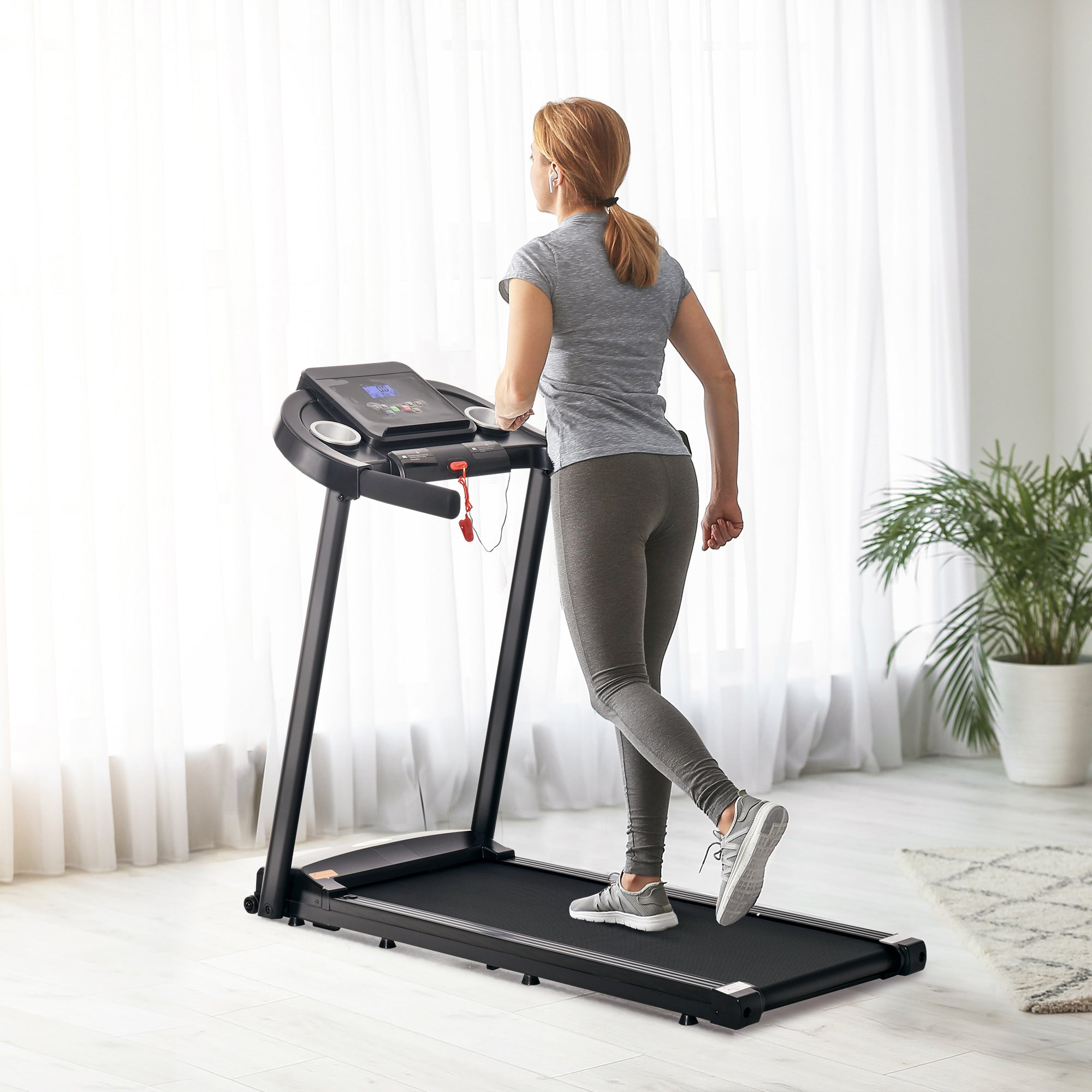 Kozy Treadmill Electric Motorised Running Machine w/ LED Display