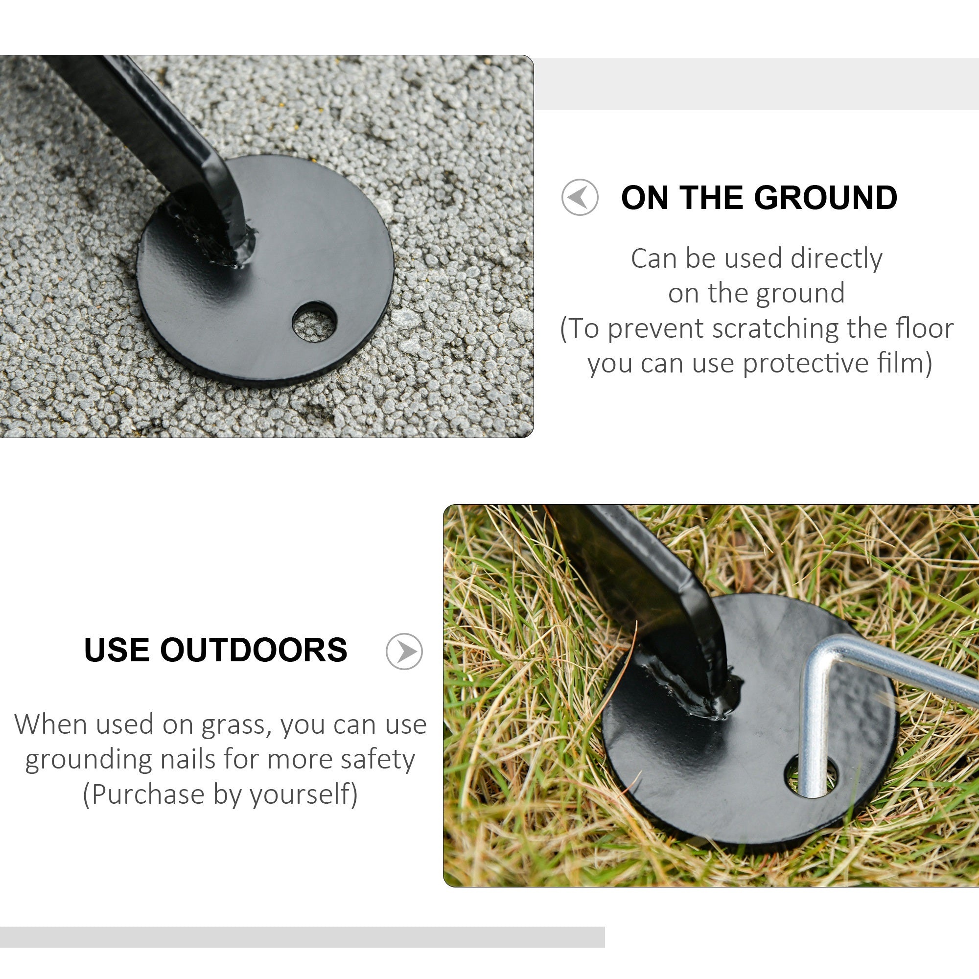 Kozy Hanging Hammock Stand Hammock Chair Stand C Stand Steel Heavy Duty Stand for Hanging Hammock Air Porch Swing Chair Indoor Outdoor (Only Construction)