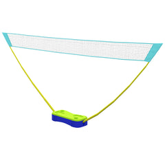 SPORTNOW Badminton Set with Volleyball Net, Portable Badminton Net with 2 Rackets, 2 Shuttlecocks and Carry Case, for Indoor Outdoor Sports | Aosom UK
