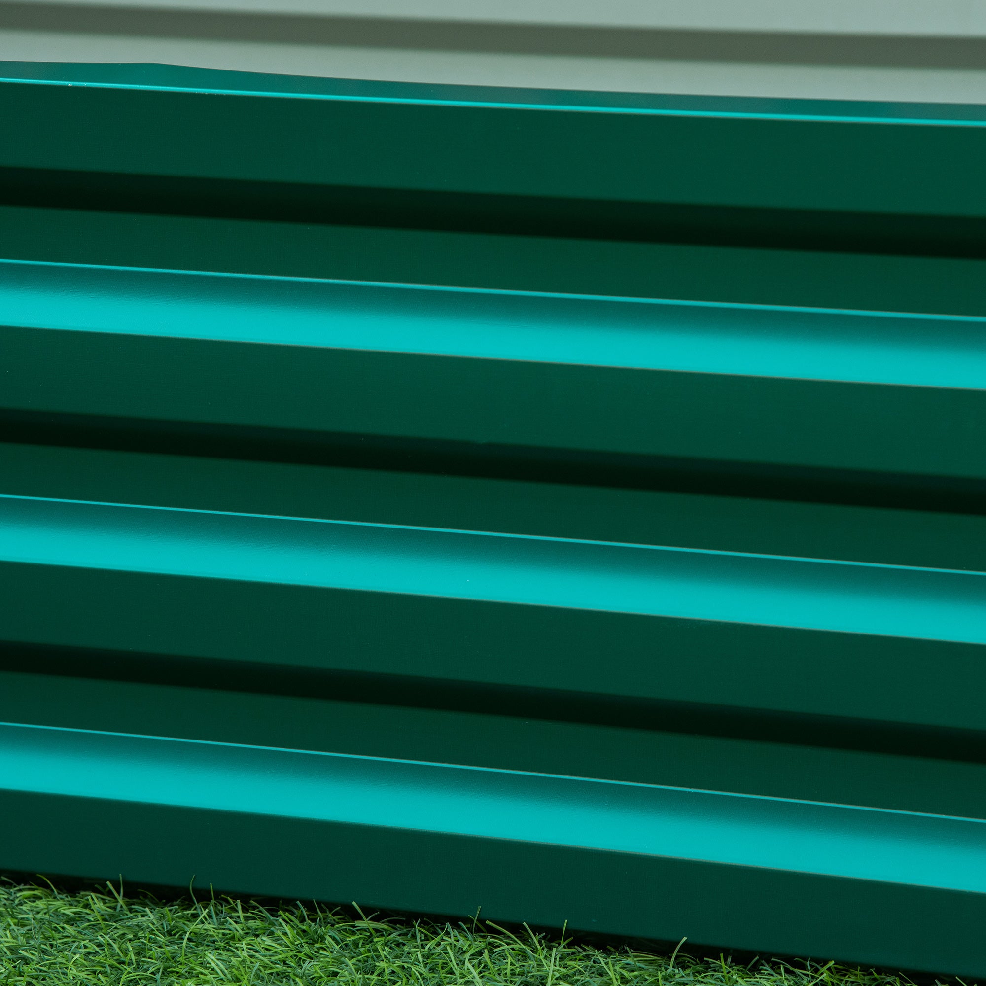 Kozy Raised Beds for Garden, Galvanized Outdoor Planters, for Herbs and Vegetables, Use for Patio, Backyard, Balcony, Green