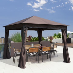 Outsunny 3x3 m Gazebo Pavilion