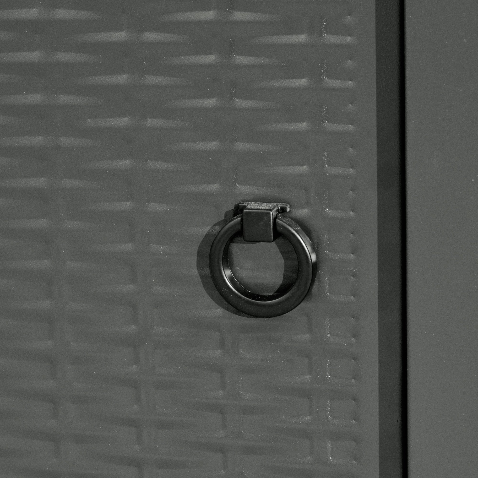 Kozy Square Propane Gas Fire Pit Table, 40000 BTU Rattan Smokeless Firepit Patio Heater with Protective Cover, Lava Rocks and Lid, 71cm x 71cm x 62cm, Black