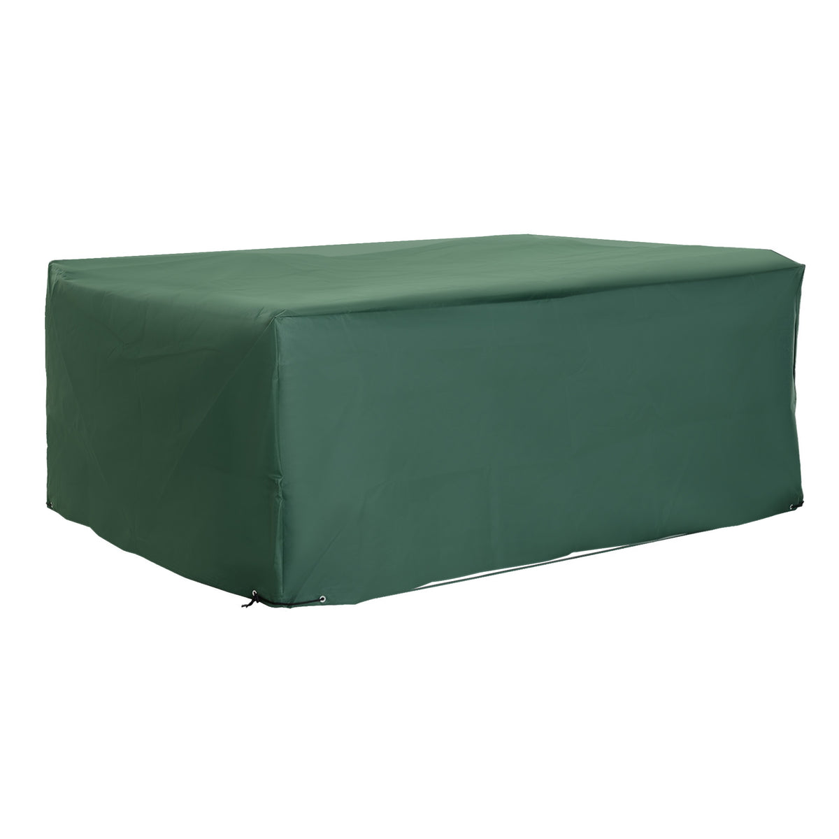 Kozy Outdoor Garden Furniture Cover Waterproof, Anti-UV 600D Heavy Duty Oxford Fabric Patio Furniture Cover for Rectangular Sofa Table Set, Green, 210 x 140 x 80 cm