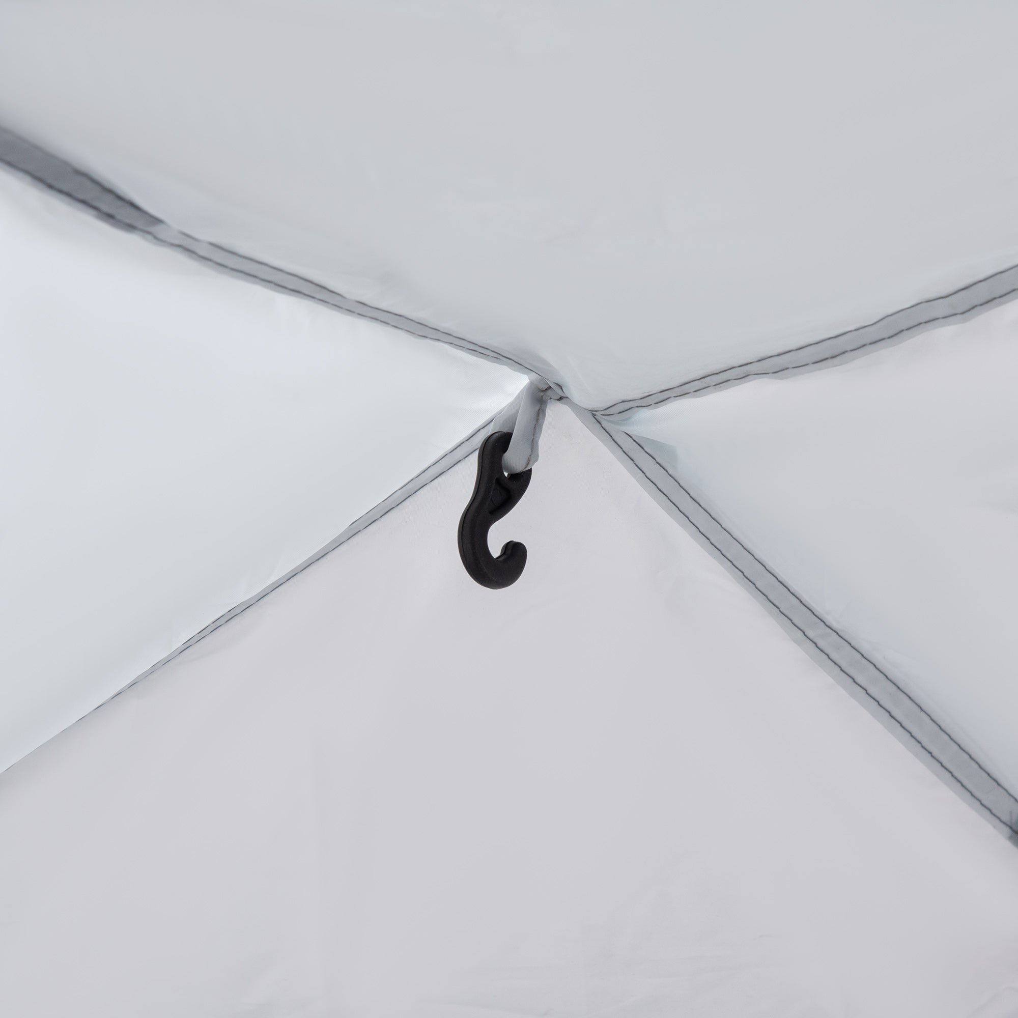 Kozy Dome Tent for 6-8 Person, Camping Tent with 4 Zipped Mesh Doors, Removable Oxford Cloth, Lamp Hook, Portable Carry Bag, White and Blue