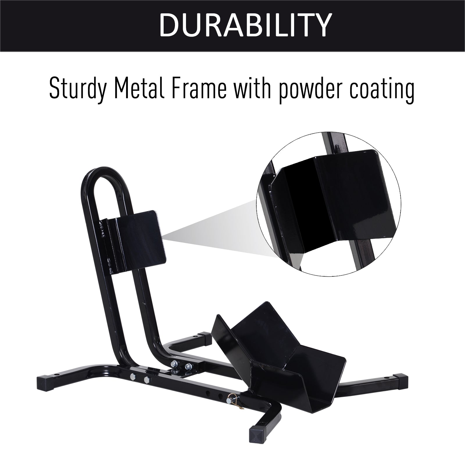 Kozy Metal Motorcycle Motorbike Wheel Chock Locking Stand System 17", 19", 21"/43, 48, 51 cm Front Wheels Steel Adjustable Fixing Tyre Holder Support