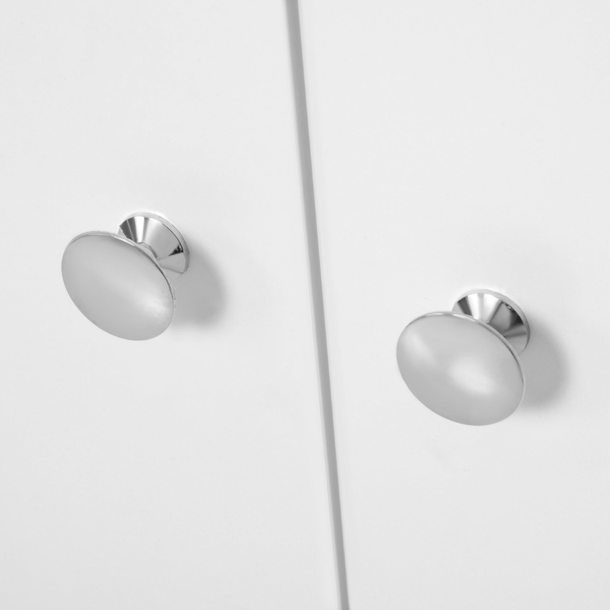 Kozy Sideboard Storage Cabinet Cupboard, Open Bookcase with 2 Doors 5 Compartments Wooden Modern Style for Living Room Bedroom Kitchen 80 x 23 x 123 cm, White