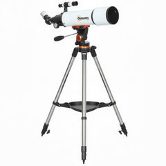Kozy Astronomy Telescope for Adults and Beginners with 80 mm Aperture, Carry Bag, White