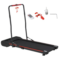 Kozy Foldable Walking Machine Treadmill 1-6km/h with LED Display & Remote Control Exercise Fitness for Home Office