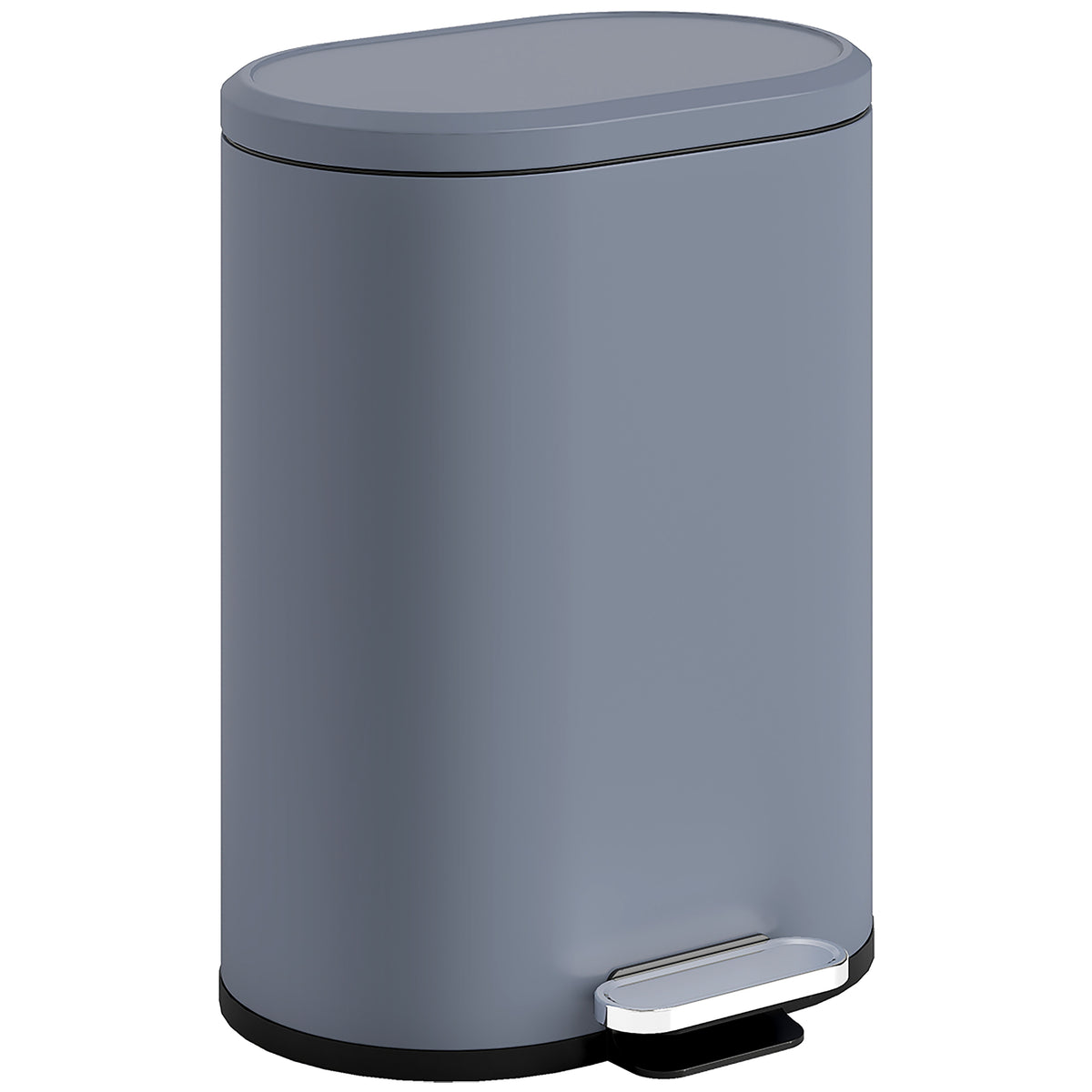 Kozy 30 L Modern Curved Kitchen Bin - Grey