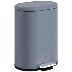 Kozy 30 L Modern Curved Kitchen Bin - Grey