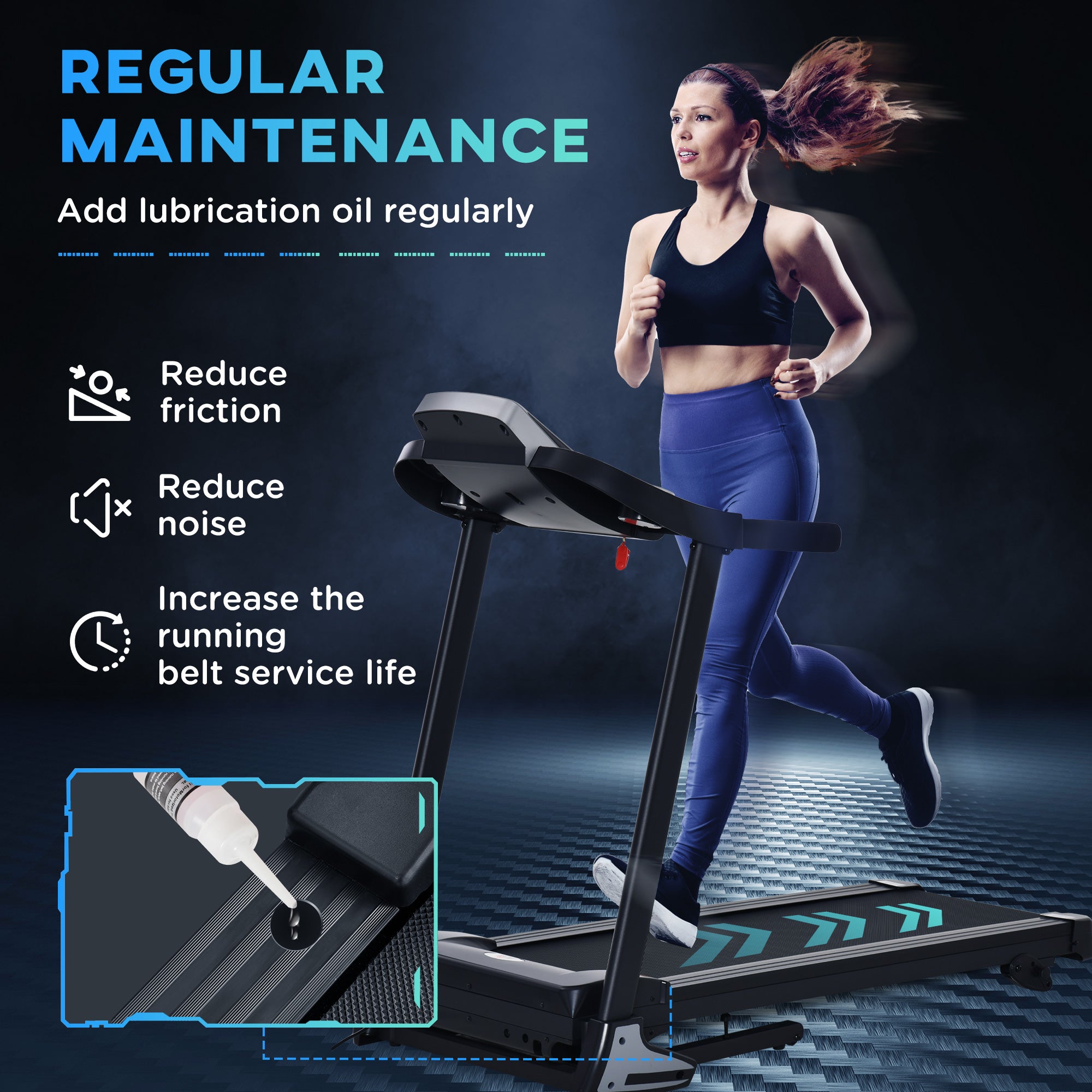 Kozy Folding Treadmill, 2.0HP Incline Treadmill Running Machine, 12.8 km/h, with LED Display, Manual Incline, 12 Preset Programs, Drink & Phone Holder for Home Gym Fitness