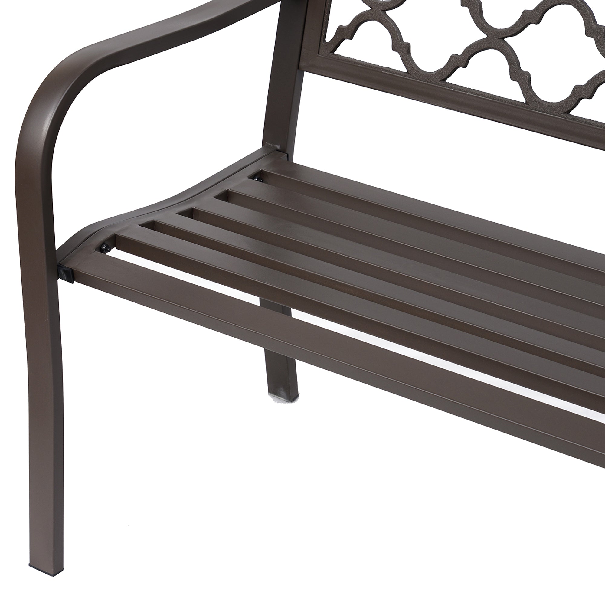 Kozy Antique Style Outdoor Cast Iron Front Porch Bench Path Chair Seat Outdoor