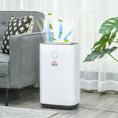 Kozy 16L/Day Portable Dehumidifier for Home, with LED Screen, Sleep Mode, 24H Timer, Electric Air Dehumidifier for Damp Laundry Bedroom Basement