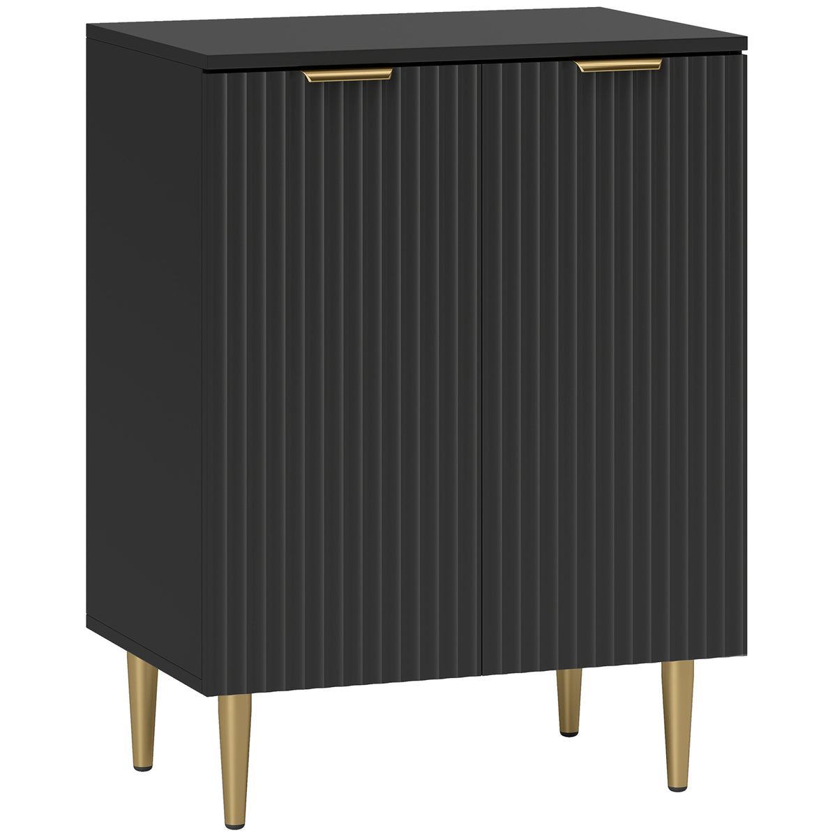 Kozy Adjustable Shelf Sideboard - Black