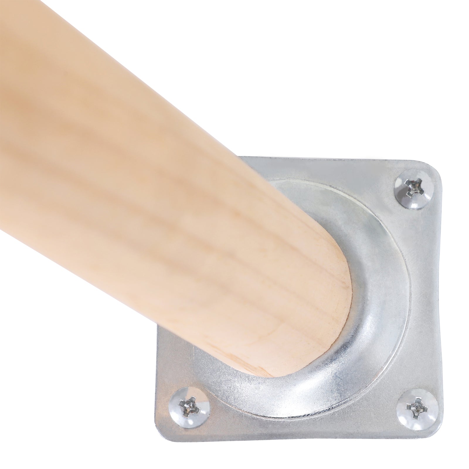 Kozy Coffee Table, Carved Floral Round Table with Tray-style Top and Wood Legs, Modern Side Table for Living Room, White