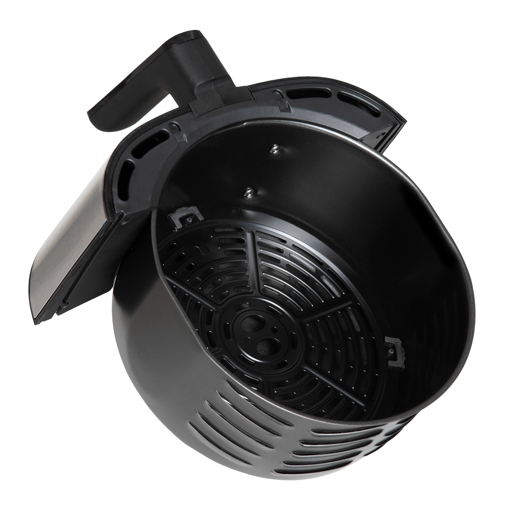 Kozy 4.5L Air Fryer, 8-in-1 Digital Air Fryer Oven with Rapid Air Circulation, Temp Control & Timer, Non-stick Basket, Oil-Free Cook, 1500W, Black