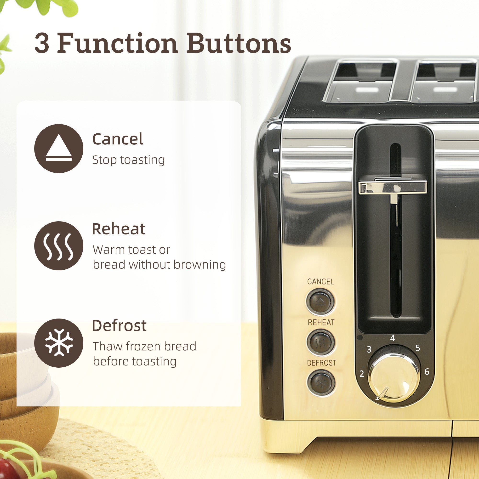 Kozy Kettle and Toaster Set, 1.7L 3000W Rapid Boil Jug Kettle with Strix Thermostat, Limescale Filter, 4 Slice Toaster with 7 Browning Controls, Crumb Tray, Black