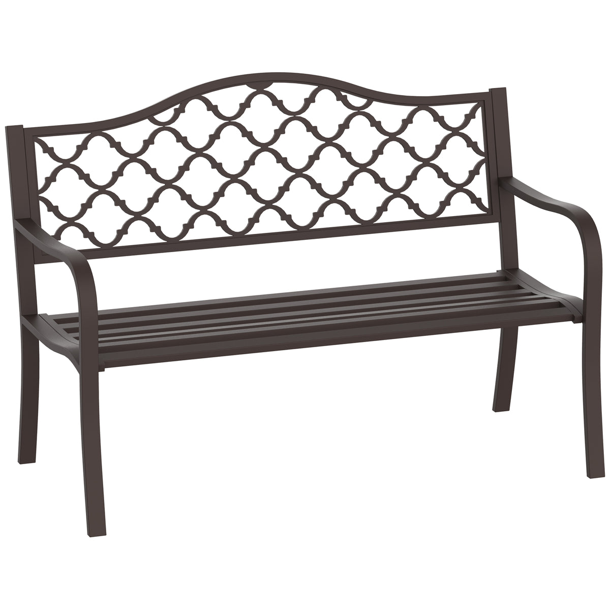 Kozy Antique Style Outdoor Cast Iron Front Porch Bench Path Chair Seat Outdoor