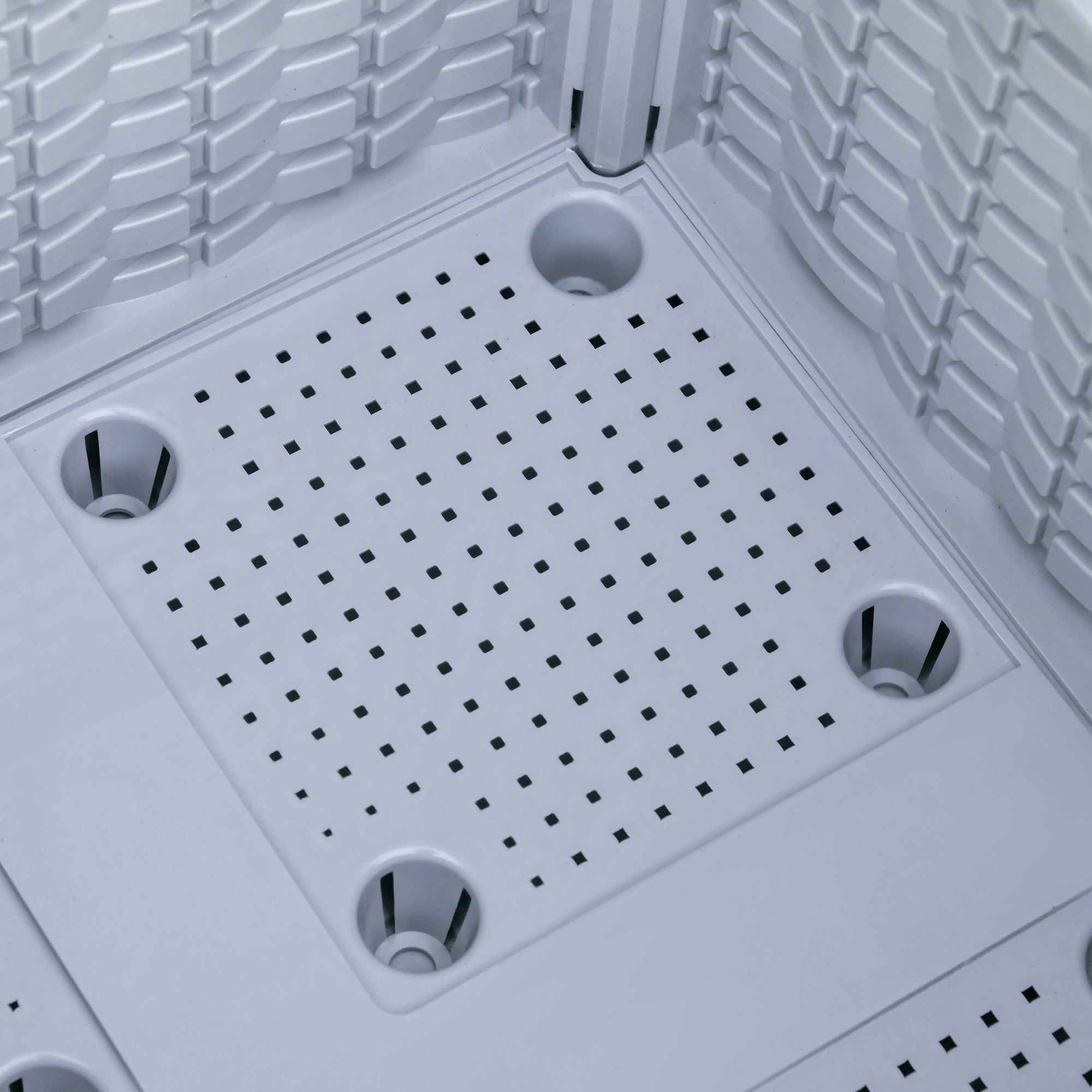 Kozy Set of 4 26L Garden Raised Bed Elevated Patio Flower Plant Planter Box PP Vegetables Planting Container, Grey