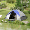 Two Man Single Room Dome Tent, with Accessories - /